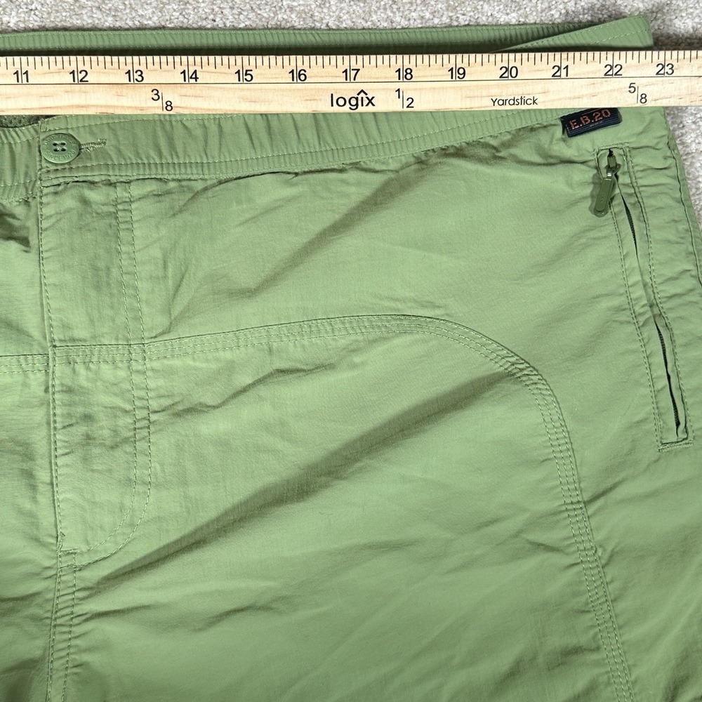 Eddie Bauer Swim‎ Trunks Mens XXL Mesh Lined 2XL Green Nylon Pockets Quick Dry - Picture 2 of 9